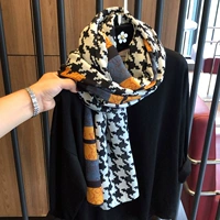Зимний шарф, универсальная осенняя тонкая накидка, из хлопка и льна, в корейском стиле