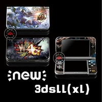 NEW3DSLL3DSXL máy dán giấy dán tường Monster Hunter 10 Anniversary 3ds màu dán anime - DS / 3DS kết hợp miếng dán 3d