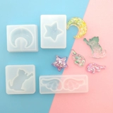 Брелок для взрослых ручной работы, силиконовая форма, с медвежатами, DIY, кот