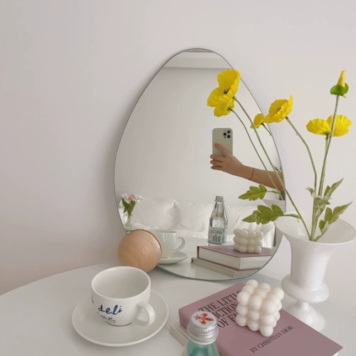 Dream Home Korean Ins Blog Blog Makeup Mircor круглое зеркало Come Photography Base Base Wind Wind Style зеркало