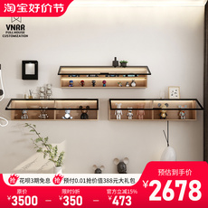 шкаф для ванной 11年老店 超20种颜色北欧风壁挂手办展示柜小型墙壁吊柜家用陈列