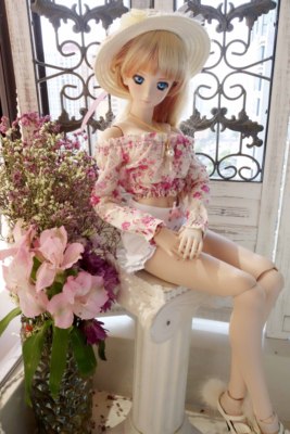 taobao agent [Rosemary Town] Spring and Summer New Products Flower Blossoming Short Short Body BJD DD 3 points 4 points
