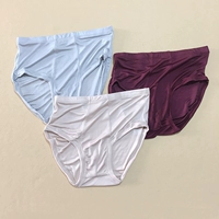 Cao cấp lụa nam lụa đồ lót dệt kim lụa tóm tắt quần short đồ lót thoáng khí kháng khuẩn thoải mái quần lót nam