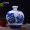 Jingdezhen 3-5-10 kg nạp nước uống màu xanh và trắng trong chai gốm Tám người bất tử ba cân năm cân ngọc bích nồi rượu mận mùa xuân - Rượu vang