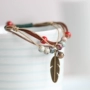 [Nei Yu Yu] thủ công chuẩn bị sáng tạo vòng tay gốm boho trang sức nhỏ phổ biến 129 vòng tay phong thuỷ