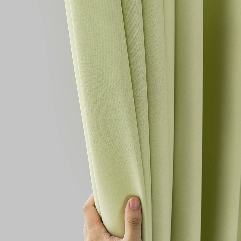 Tùy chỉnh 
            2021 mới rèm kiểu móc Bắc Âu tối giản phòng khách phòng ngủ chống nắng toàn phần rèm vải che nắng và cách nhiệt rèm vải che bàn thờ rèm voan Rèm vải