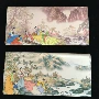 Một giá Li Baifa trang trí ví da cổ phong cách mềm mại kiểu Trung Quốc retro dài phần hai ví nữ tay ví nam lv