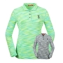 Ưu đãi đặc biệt 2019 xuân mới Hàn Quốc mua quần áo golf nữ sọc áo dài tay - Thể thao sau bộ adidas hồng