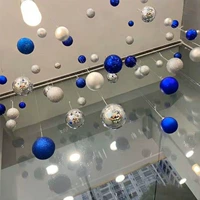Потолочный декоративный цвет мяч подвесной шарико -ювелирные изделия топ топ -украшение