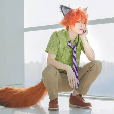 taobao agent [Pro -Park] Crazy Animal City Fox Nick COS COS clothing Man Show Annual Conference Cosplay Clothing