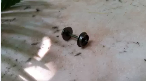 Модель поезда, модель автомобиля, колесо, металлический легкосплавный автомобиль, масштаб 1:87