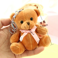 Милая плюшевая игрушка, галстук-бабочка, брелок, кукла, подвеска, с медвежатами, Южная Корея