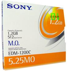 Дискеты sony edm-1200c 1.2gb 5.25英寸可重写mo磁光盘