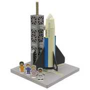 Hướng dẫn sử dụng mô hình giấy 3D mô hình DIY cơ sở đô thị tàu vũ trụ khoa học + ra mắt mô tả giấy tháp - Mô hình giấy