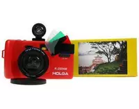 Máy ảnh LOMO Fisheye K200N Nâng cấp K200NM Máy ảnh góc rộng Phí vận chuyển màu đỏ phim polaroid
