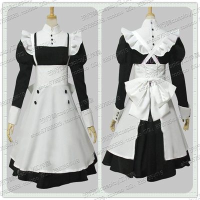 taobao agent Cosplay clothing black deacon black butler maid Merlin maid maid dresses COS clothing
