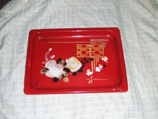 Чашка 老搪瓷盘【双喜】