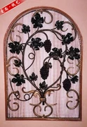 Châu âu màn hình sắt rèn cửa sổ hoa phân vùng hộ lan tôn sóng trang trí tường xem thời trang gia đình phòng