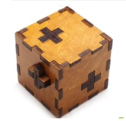 Cube Luban Lockhole Khóa Đồ chơi bằng gỗ Câu đố Thông minh Mở khóa Gỗ Đồ chơi Người lớn Quà tặng Cá tính