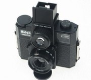 Holga retro LOMO đôi chống 120 phim máy ảnh 120gtlr thủy tinh màu đen ống kính đa màu nhấp nháy ánh sáng