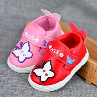 Демисезонная детская обувь для принцессы для раннего возраста для кожаной обуви