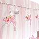 Ký túc xá sinh viên giường rèm cửa cửa hàng ins công chúa gió nữ phòng ngủ vải bóng râm rèm phim hoạt hình dưới bunk bed 幔 pink leopard Bed Skirts & Valances