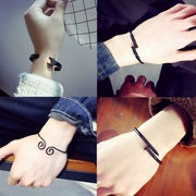 Quan Zhilong Luhan với vòng đeo tay Hàn Quốc thời trang đường phố cá tính sáng tạo vài sinh viên nail bracelet vàng hoop vòng đeo tay