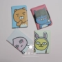 Hàn Quốc kakaofriends phim hoạt hình dễ thương siêu dễ thương ryan hộ chiếu pint đào bảo vệ tài liệu gói thẻ tại chỗ bao đựng giấy tờ