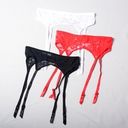 Sexy ren trong suốt garter sexy nữ Châu Âu và Mỹ đen cám dỗ vớ sling vớ với kích thước lớn sling