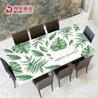 Мебель, прозрачная наклейка, глянцевый мраморный настольный защитный журнальный столик, сделано на заказ