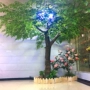 Nhà hoa Mô phỏng Hạnh phúc Cây hội trường Cây trang trí Trong nhà Cảnh quan xanh thực sự Thân cây Phong cách Đạo cụ Làm cho Bán nóng - Hoa nhân tạo / Cây / Trái cây giả hạc đột biến