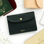 Ví chính hãng 2nul Hàn Quốc tính khí hộ chiếu du lịch thời trang ngắn hộ chiếu thời trang thiết lập khóa chứng nhận ngọt ngào gói