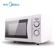 Lò vi sóng Midea đẹp MM721NG1-PS M1-211A bàn xoay cơ khí cổ điển chính hãng - Lò vi sóng