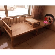 Zhiyuange bạch đàn sơn-miễn phí La Hán giường gỗ rắn giường đôi chaise couch sofa đơn các loại khác nhau của loại giường có thể được tùy chỉnh