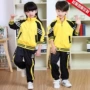 Học sinh tiểu học và trung học cơ sở mới 2018 Phiên bản tiếng Hàn của đồng phục trường học quần áo quần áo thể thao tùy chỉnh mẫu giáo quần áo thể thao đồ bé trai