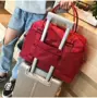 Túi du lịch khoảng cách ngắn Túi xách nữ phiên bản Hàn Quốc của túi du lịch kinh doanh đơn giản nhẹ mạng màu đỏ xu hướng túi du lịch dung lượng lớn - Túi du lịch túi da nam