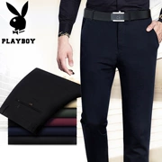 Playboy quần âu nam mùa đông dày kéo dài Phiên bản Hàn Quốc của quần xu hướng quần nam mới quần nam mỏng