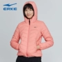 Áo khoác nữ Hongxing Erke 2018 thu đông mới cho bộ đồ cotton mới của phụ nữ xuống ấm áp ấm áp chống gió thời trang thể thao nữ - Quần áo độn bông thể thao áo phao dài