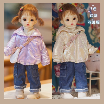 taobao agent Doll, clothing, down jacket, scale 1:6