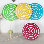 Spring Candy props Beauty Chen Lollipop Trang trí cửa sổ Màu bọt tròn Lollipop Nhiếp ảnh đạo cụ - Trang trí nội thất