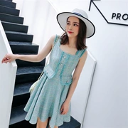 Thời trang KY 2019 hè mới dành cho nữ diện váy tua rua xinh xắn và đáng yêu - Váy eo cao