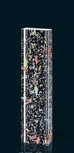 Кристаллический мифический производитель прямая продажа хрустальной колонны крыльца/мелкая шлифовальная квадратная колонка