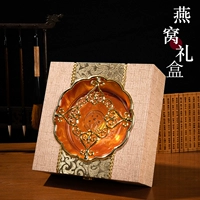 Золотая универсальная подарочная коробка, деревянная коробка
