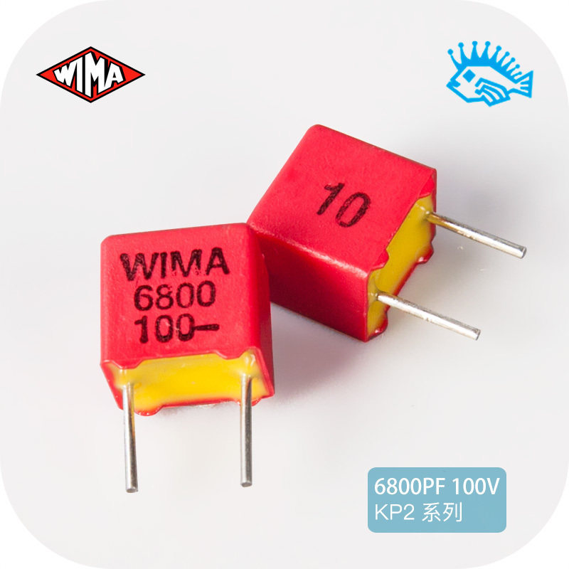 6800pF 100V FKP2 Немецкий конденсатор Weima WIMA 682/6n8 совершенно новый оригинальный аудиоконденсатор fever Изображение 1