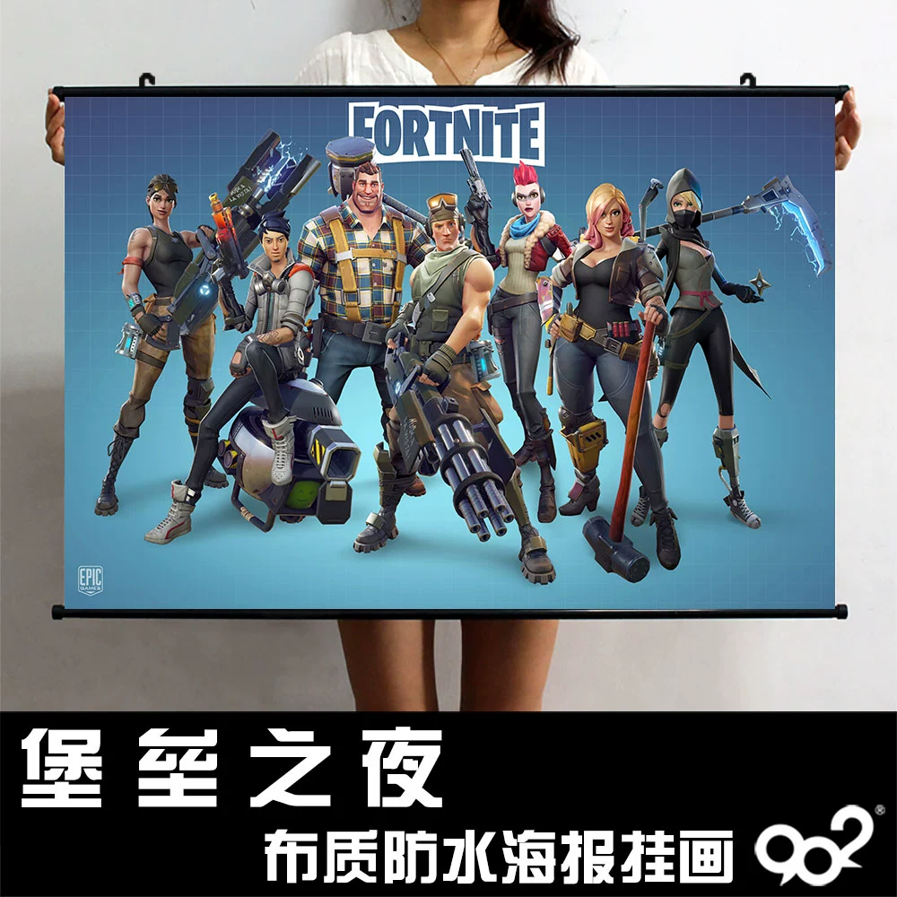 Fortnite trò chơi poster poster bức tranh Fortnite môi trường xung quanh trang trí hình ảnh Phòng ngủ Internet quán cà phê trang trí hình nền - Game Nhân vật liên quan