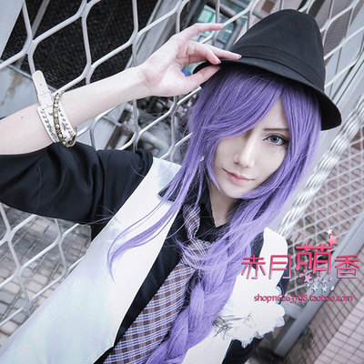 taobao agent Purple wig, cosplay