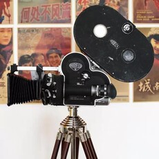 Камеры 西洋古董德国阿莱arriflex16毫米16mm老式电影胶片摄影机带木脚架