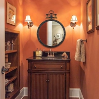 Van Luo Shi American Loft Industrial Style Creative Water Tripper Iron Mirror Home Cafe Creative стена