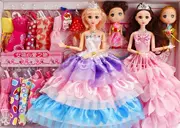Barbie búp bê biệt thự đồ chơi ngôi nhà công chúa trong mơ ngôi nhà hộp quà tặng cô gái học sinh đặt hộp mười tuổi. - Búp bê / Phụ kiện