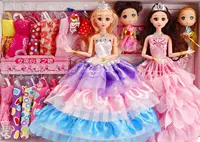 Barbie búp bê biệt thự đồ chơi ngôi nhà công chúa trong mơ ngôi nhà hộp quà tặng cô gái học sinh đặt hộp mười tuổi. - Búp bê / Phụ kiện đồ chơi búp bê thời trang và phụ kiện